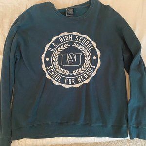 My Hero Academia Embroidered Crewneck